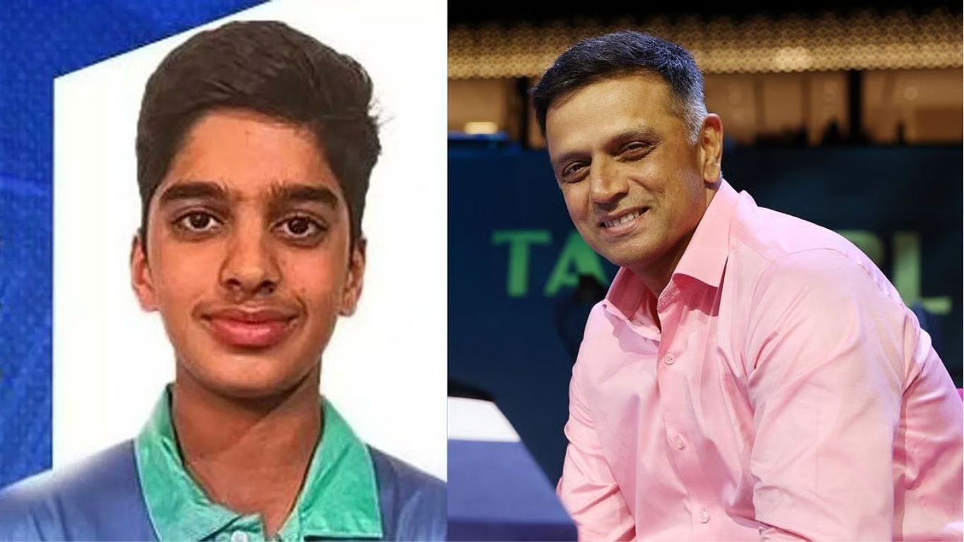 ভারতের অনূর্ধ্ব-১৯ দলে ডাক পেলেন দ্রাবিড়ের ছোট ছেলে অন্বয় 1 দ্রাবিড়ের ছোট ছেলে অন্বয়